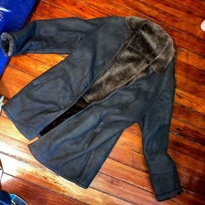 Barney's NY Men's Shearling Coat